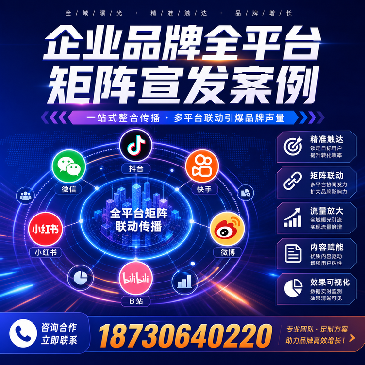 双鸭山企业全平台自媒体品牌统一宣发落地案例