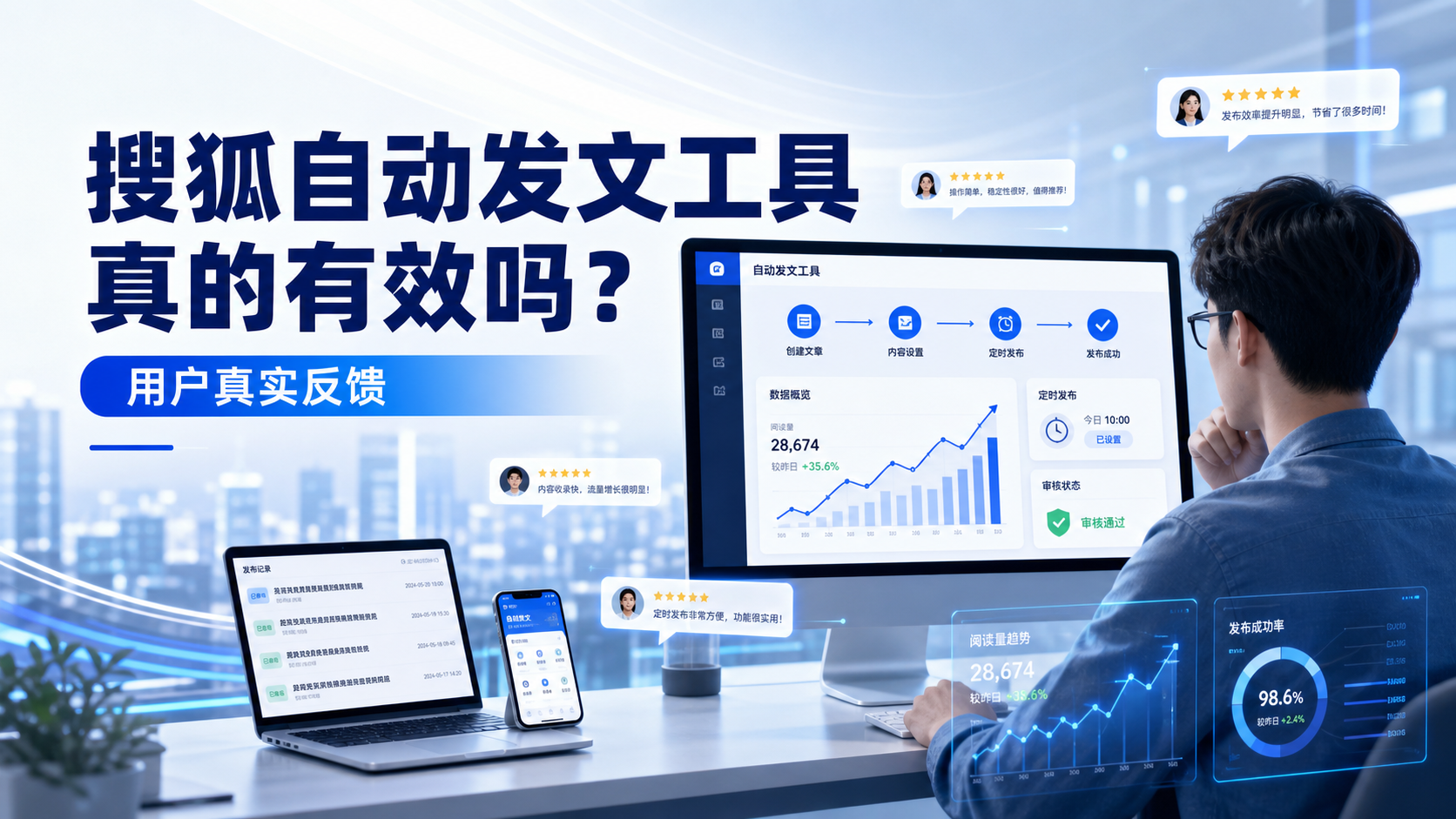 搜狐自动发文工具真的有效吗？双鸭山用户的真实反馈